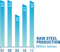 Raw Steel Production